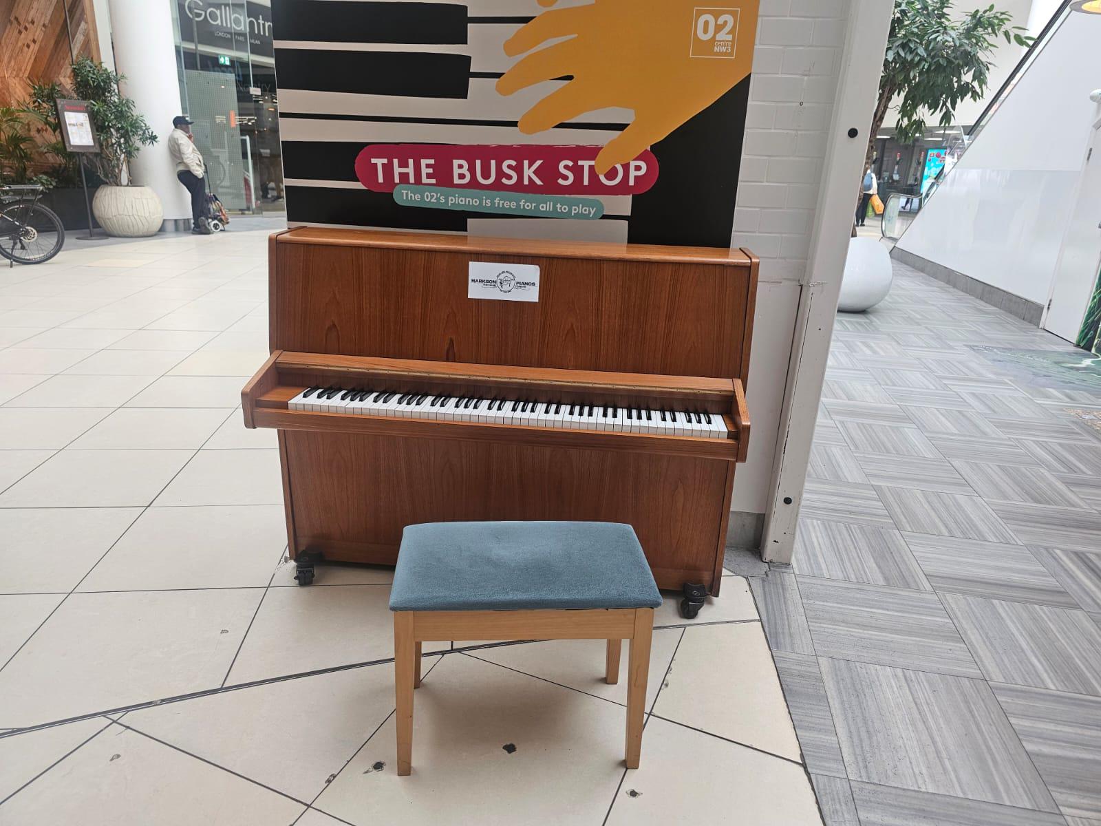 Welcome the Community Piano at O2!