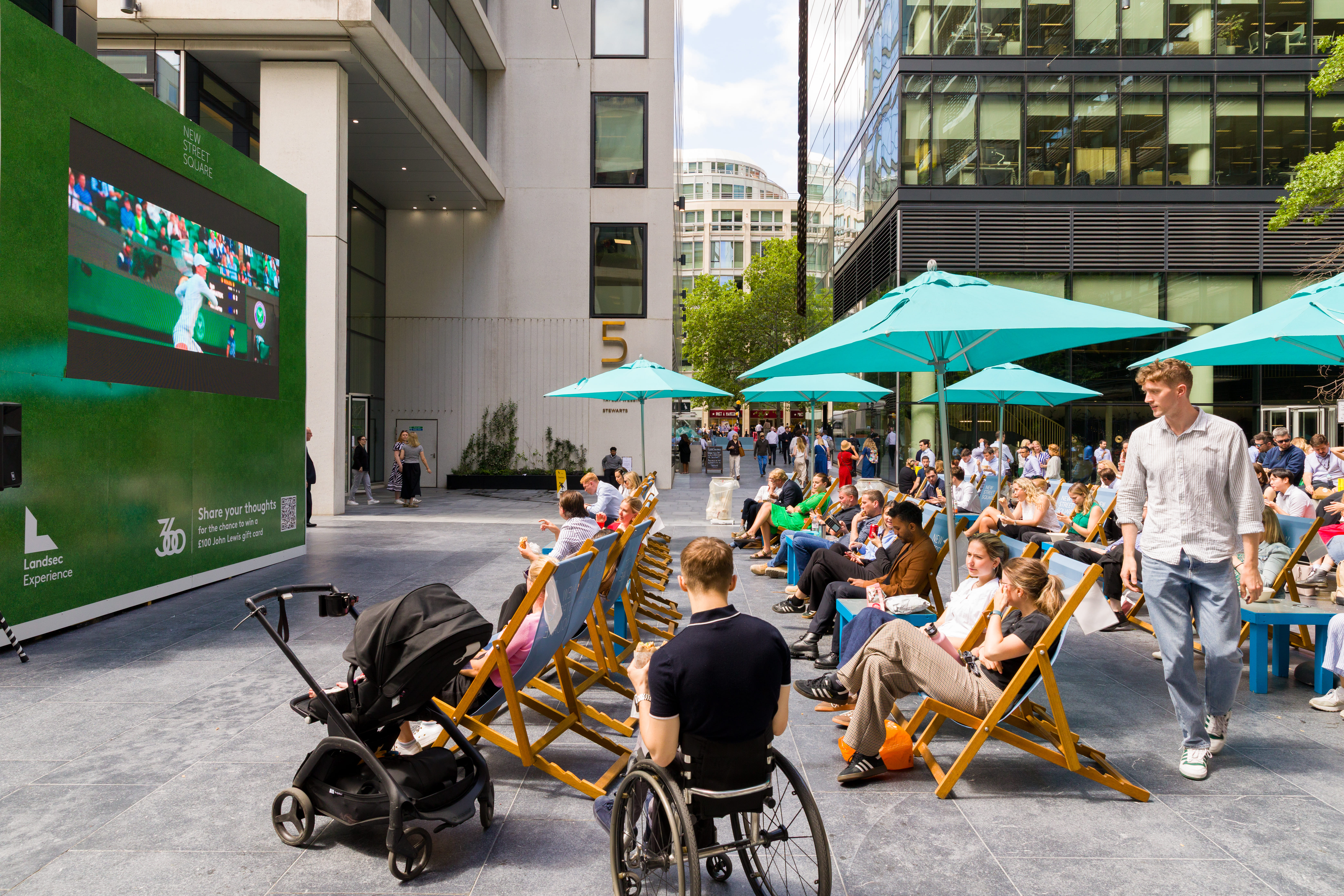 Wimbledon at New Street Square