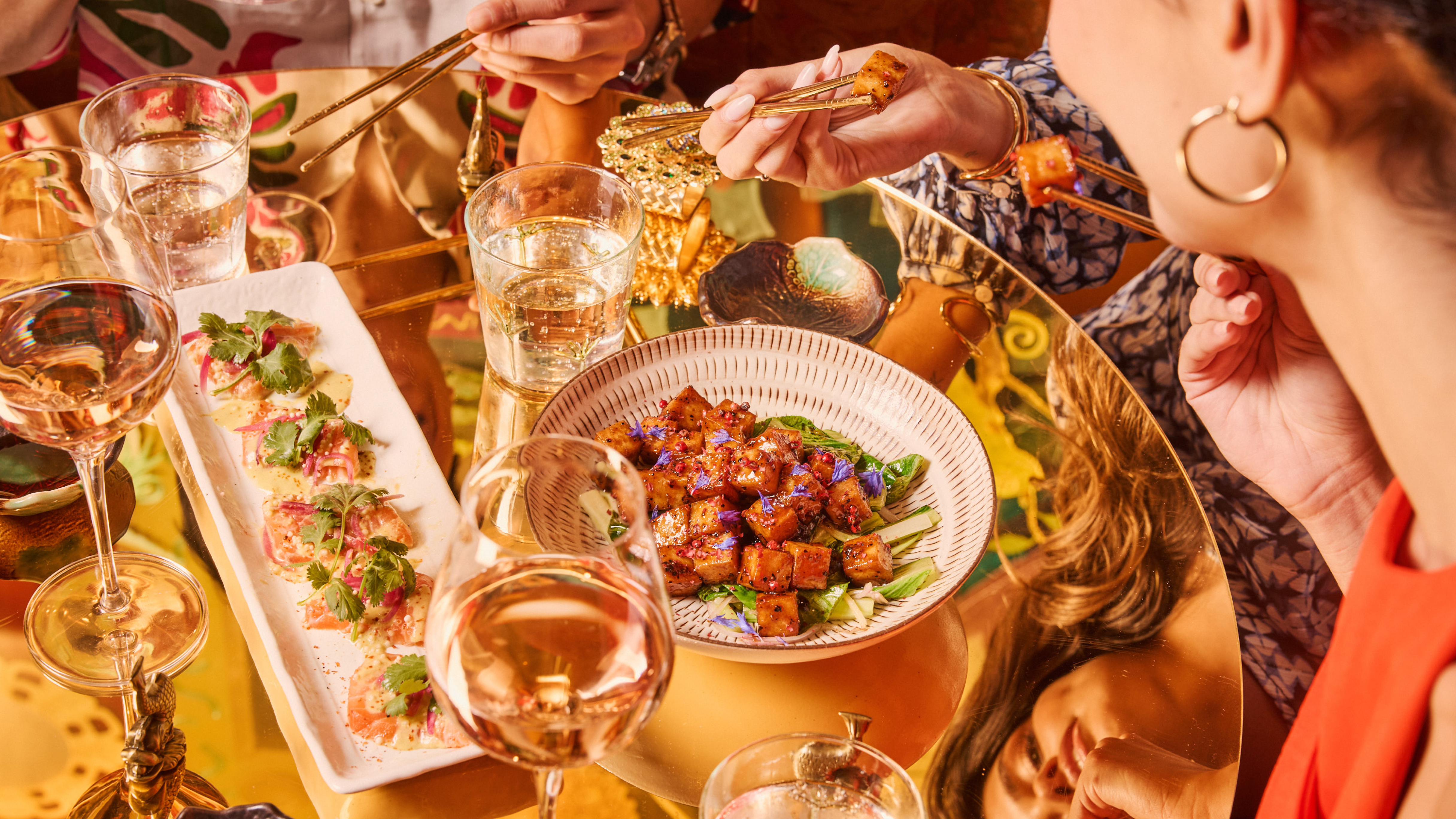 Dishes from the Ivy Asia