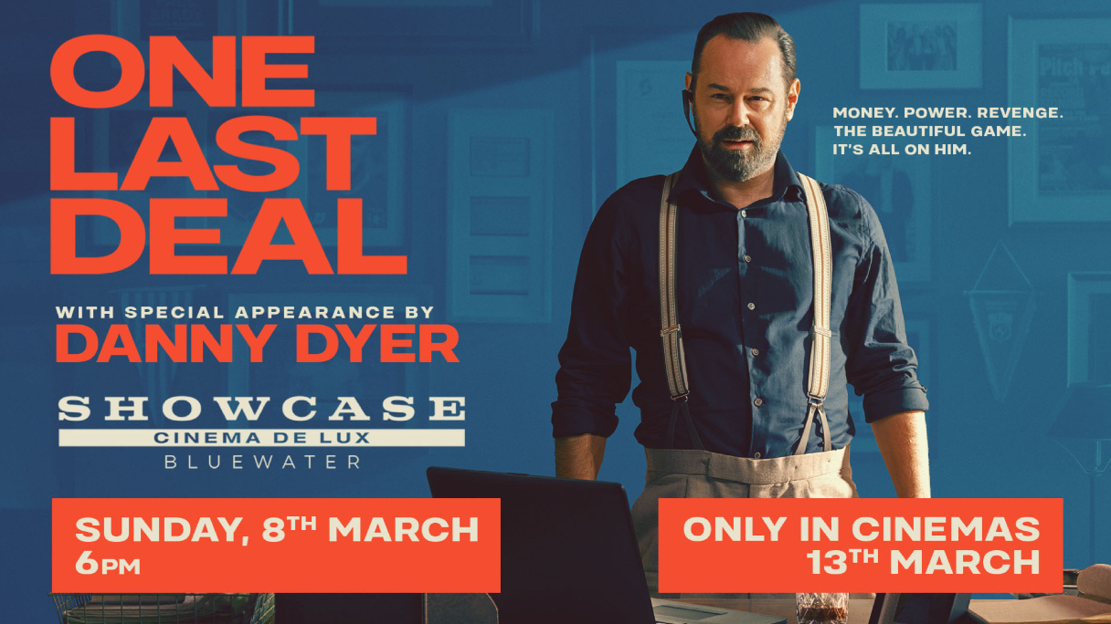 One Last Deal film promotion with male actor