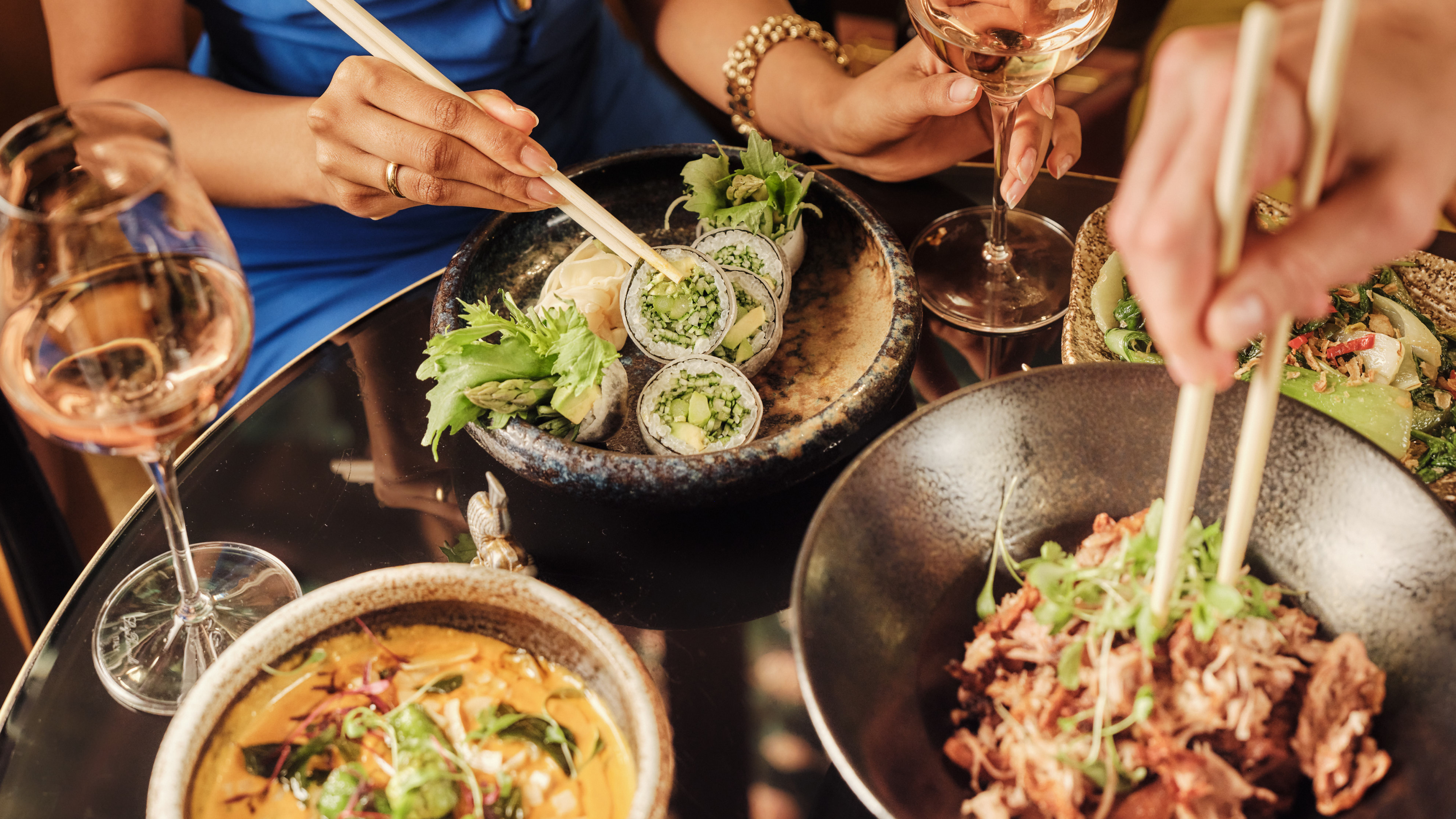 The experience menu at The Ivy Asia