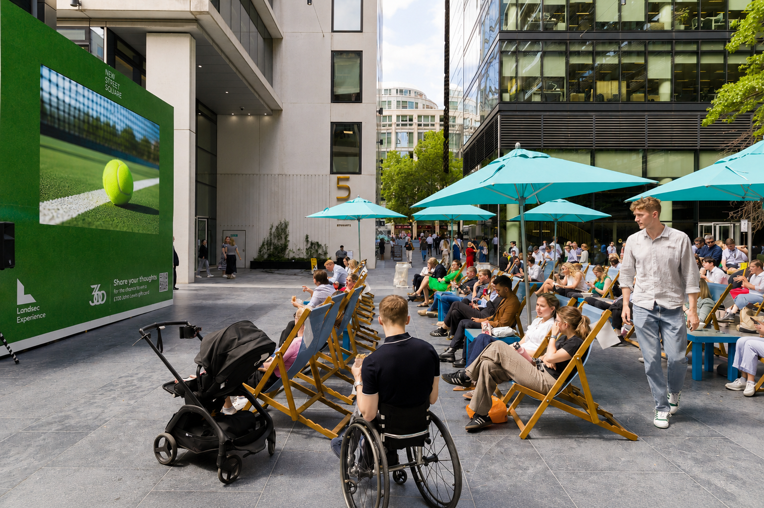 Wimbledon at New Street Square