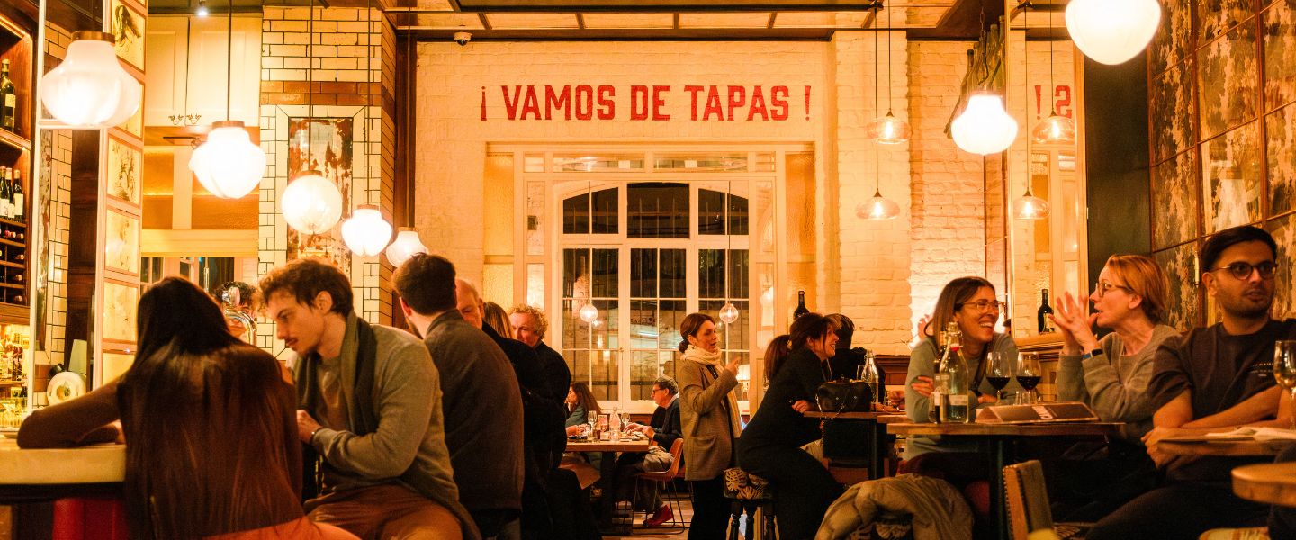 Inside Camino At Victoria London