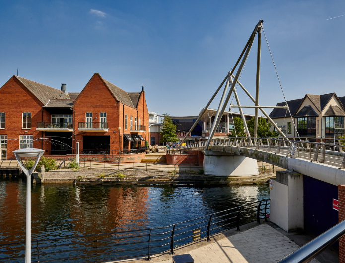 Riverside view of Riverside Entertainment Norwich