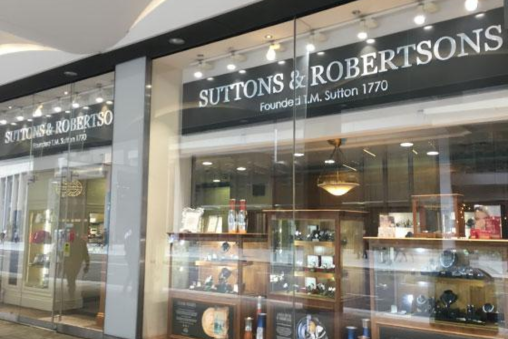 Suttons & Robertsons store At Victoria London