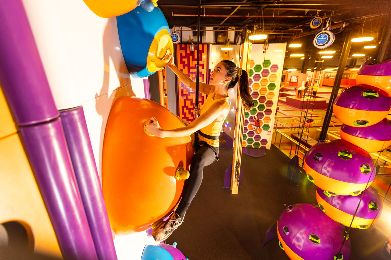 GraVity at Bluewater climbing wall