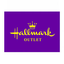 purple background with hallmark logo in yellow writing 