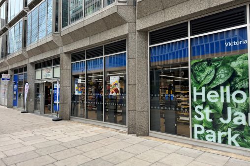 Tesco At Victoria London