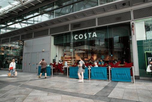 Costa At Victoria London