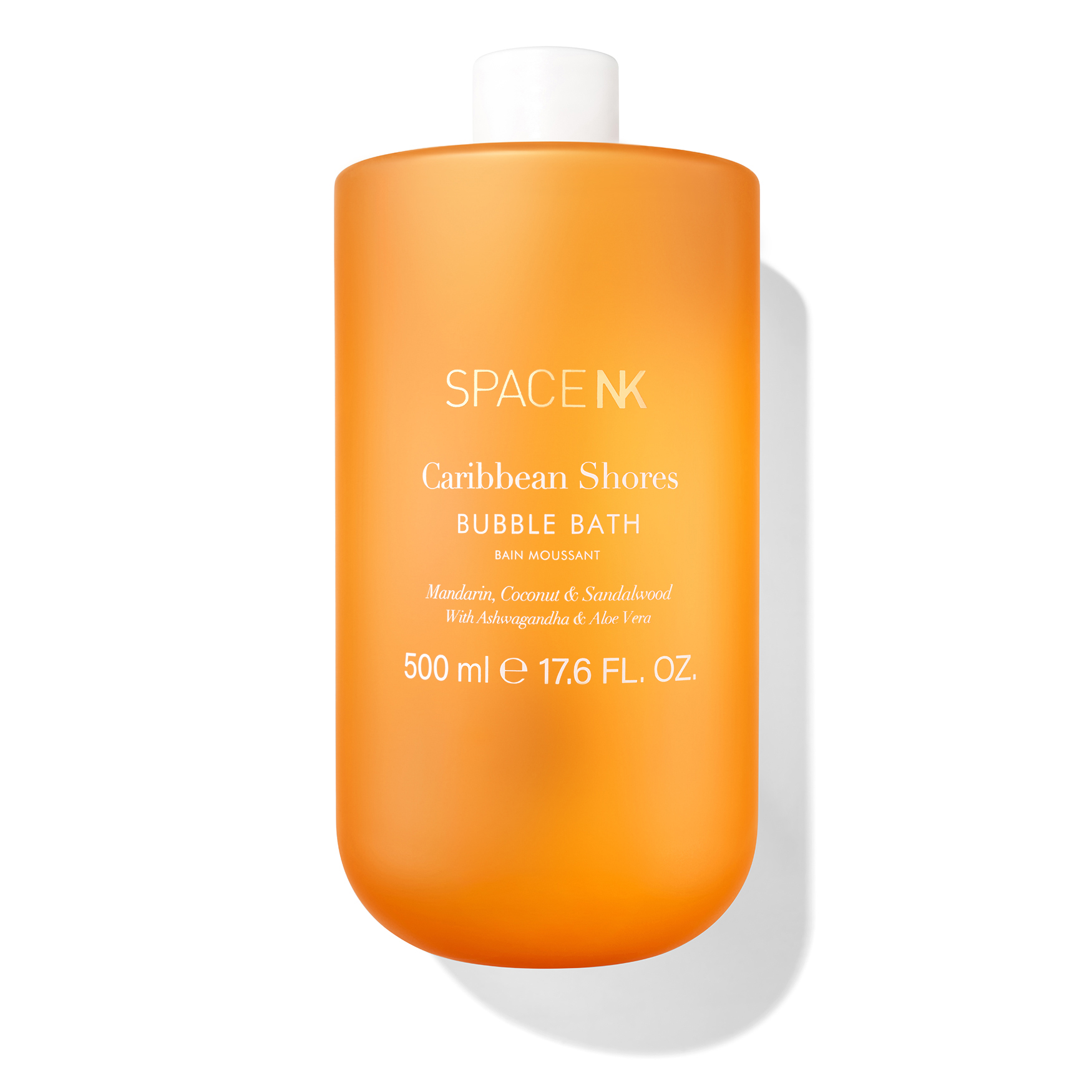 A bottle of Caribbean Shores bubble bath from Space NK.