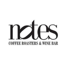 Notes coffee roaster and wine bar logo