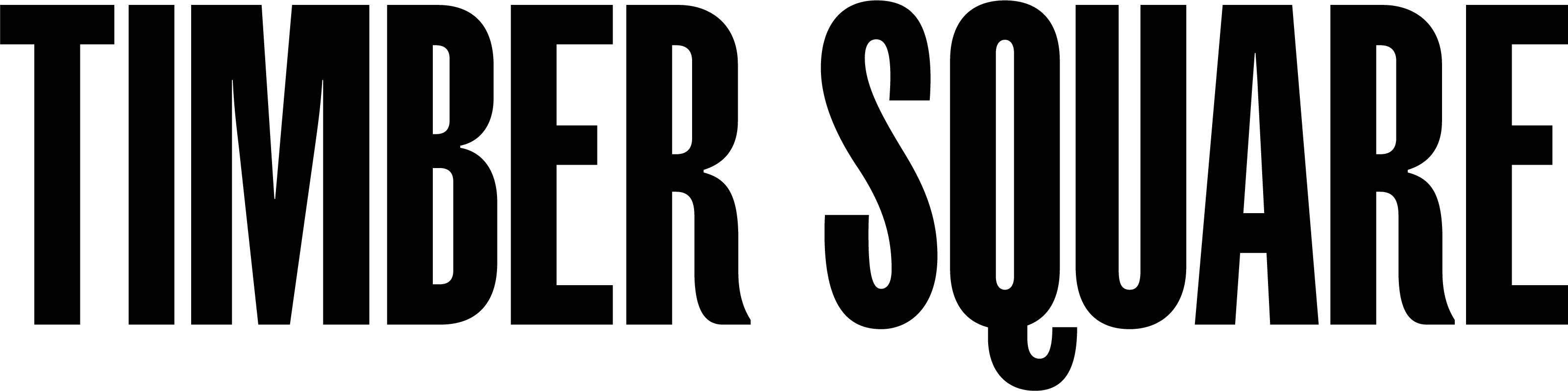 Timber Square Black Logo