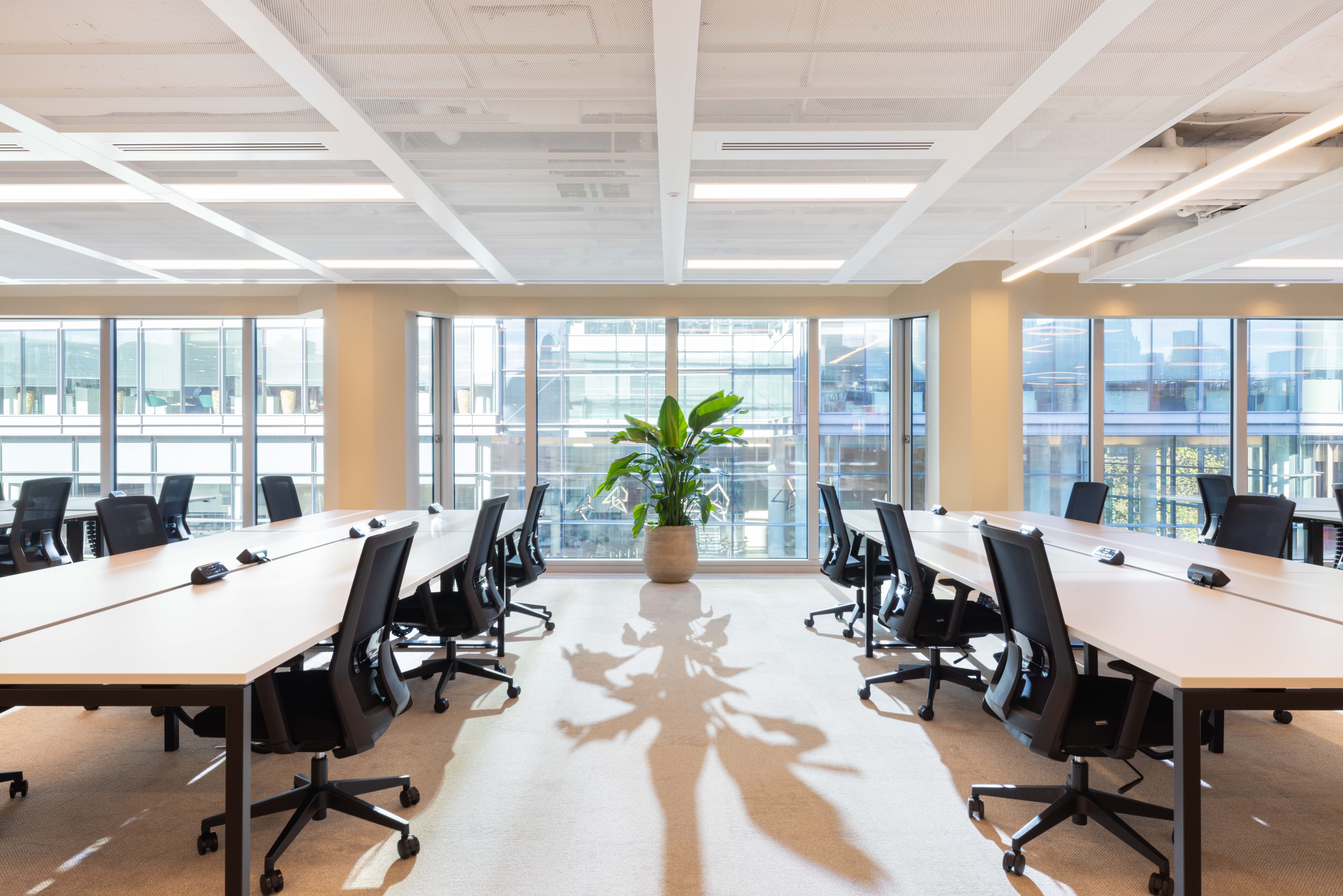 An office space in 123 Victoria Street