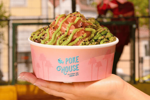 A Poké bowl from Poké House