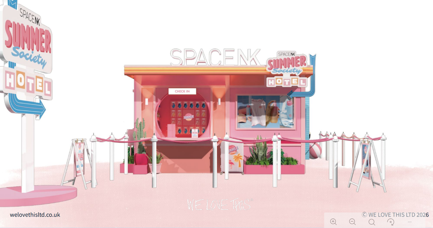 SpaceNK Pop Up