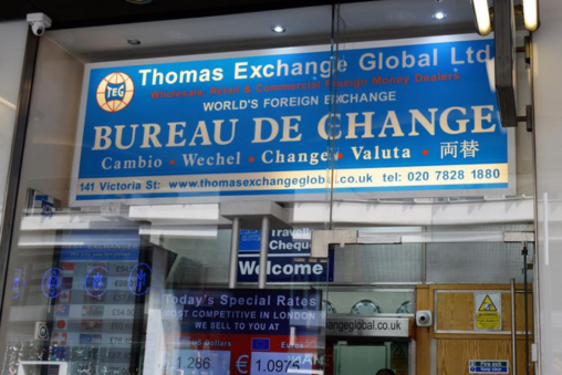 Thomas Exchange Global store At Victoria London