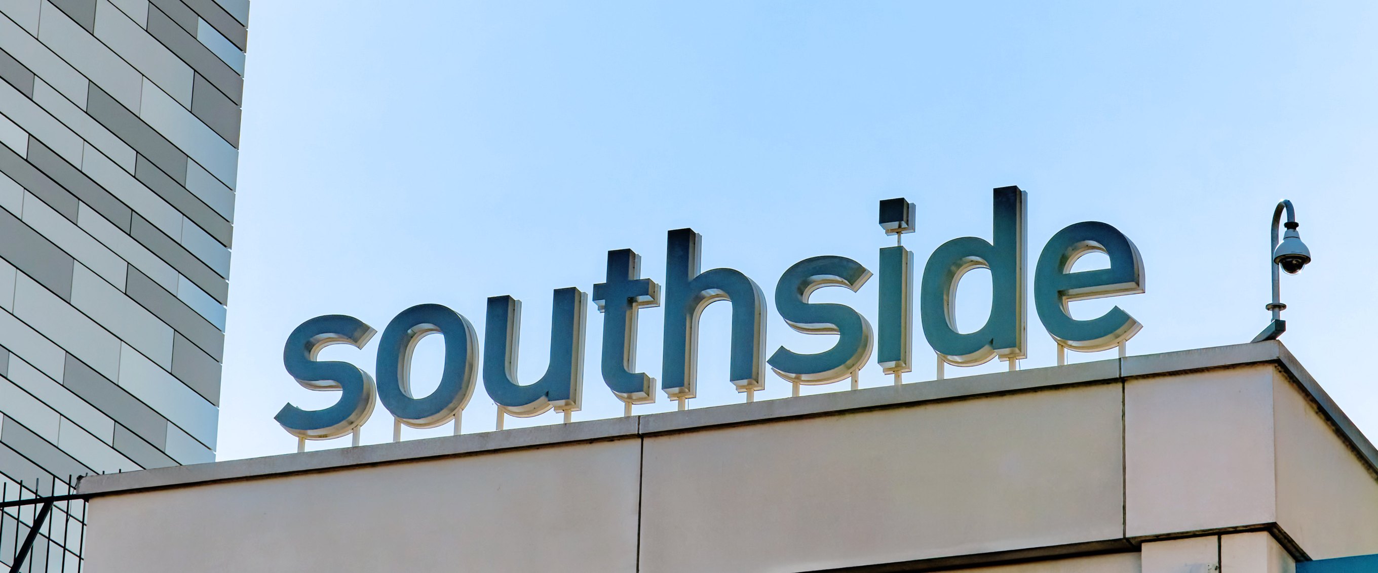 The Southside Wandsworth shopping centre sign