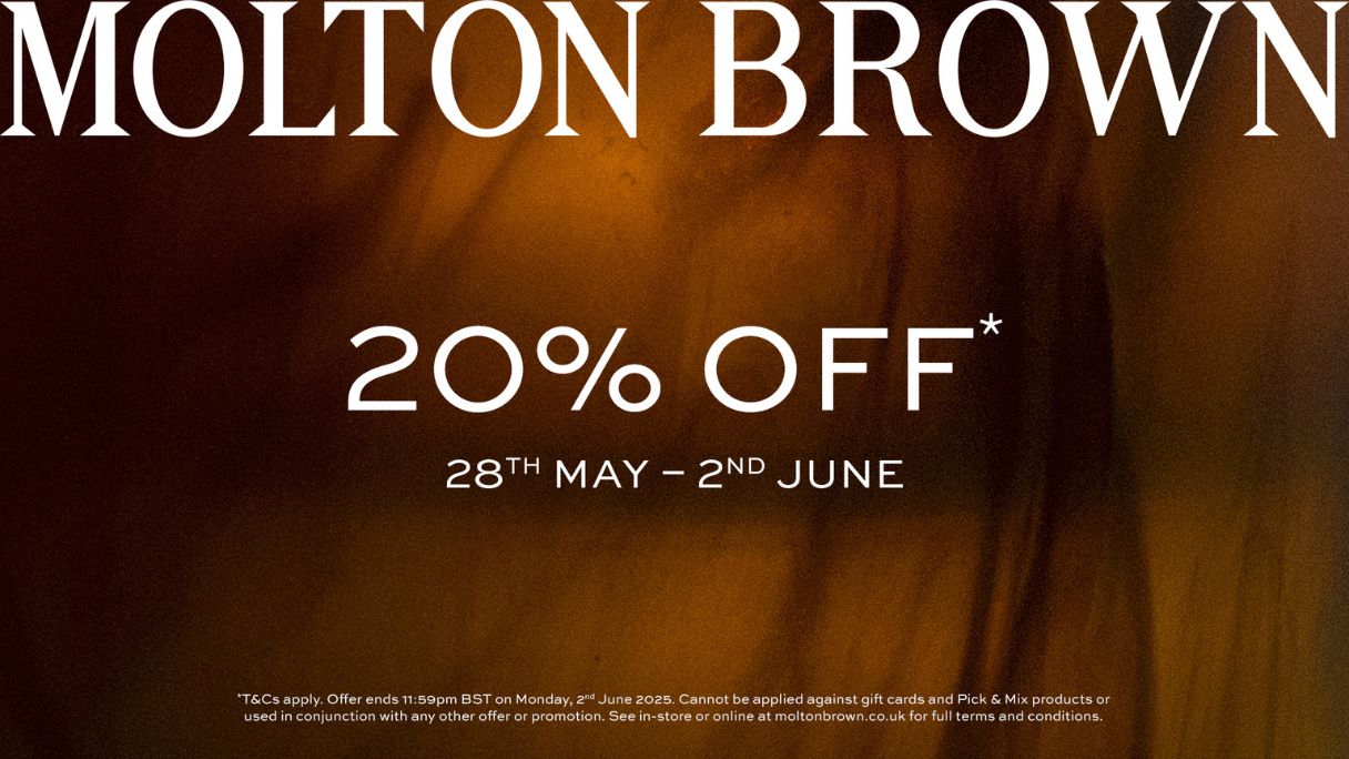 Molton Brown 20% off