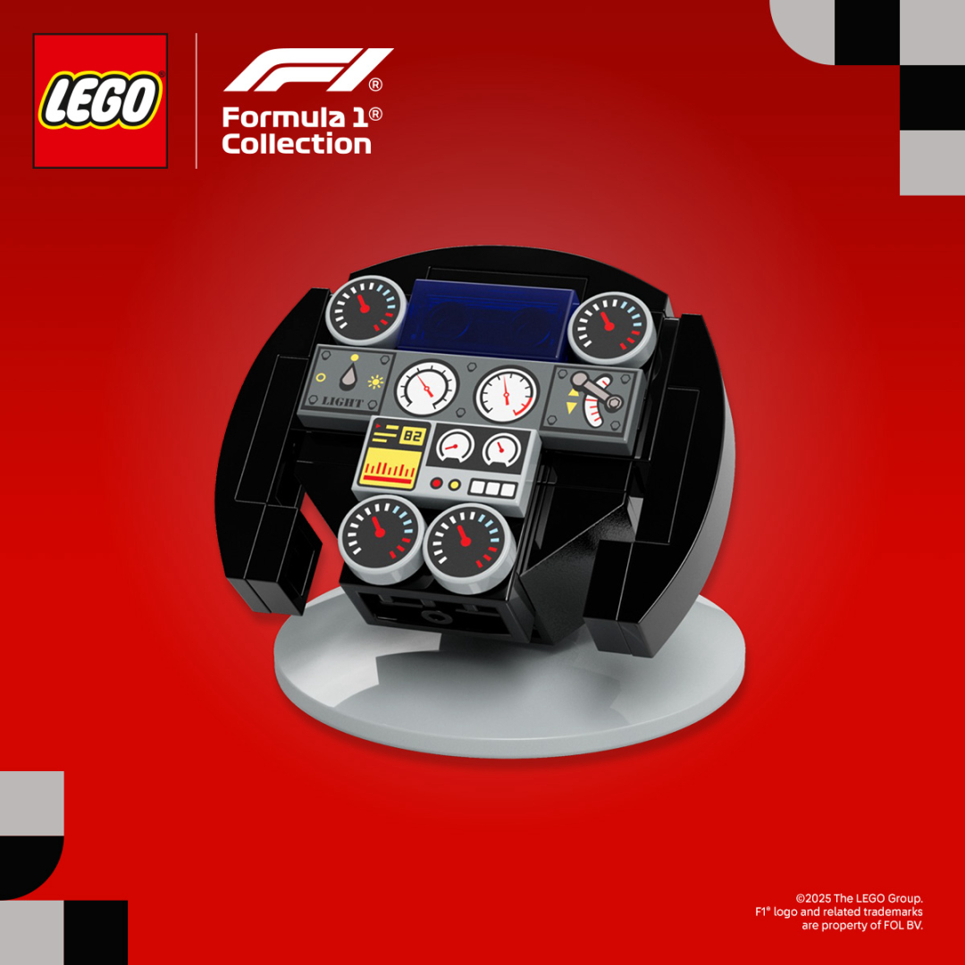 Build a LEGO® Steering Wheel and take it home with you!