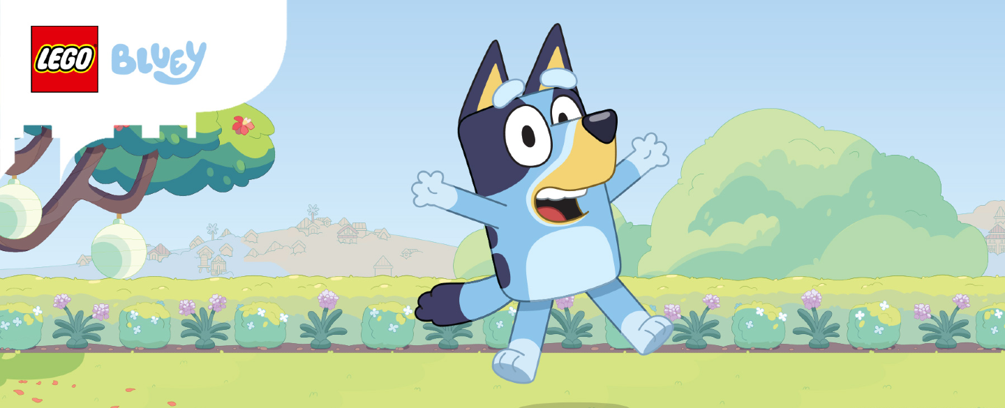 Win two LEGO® Bluey sets