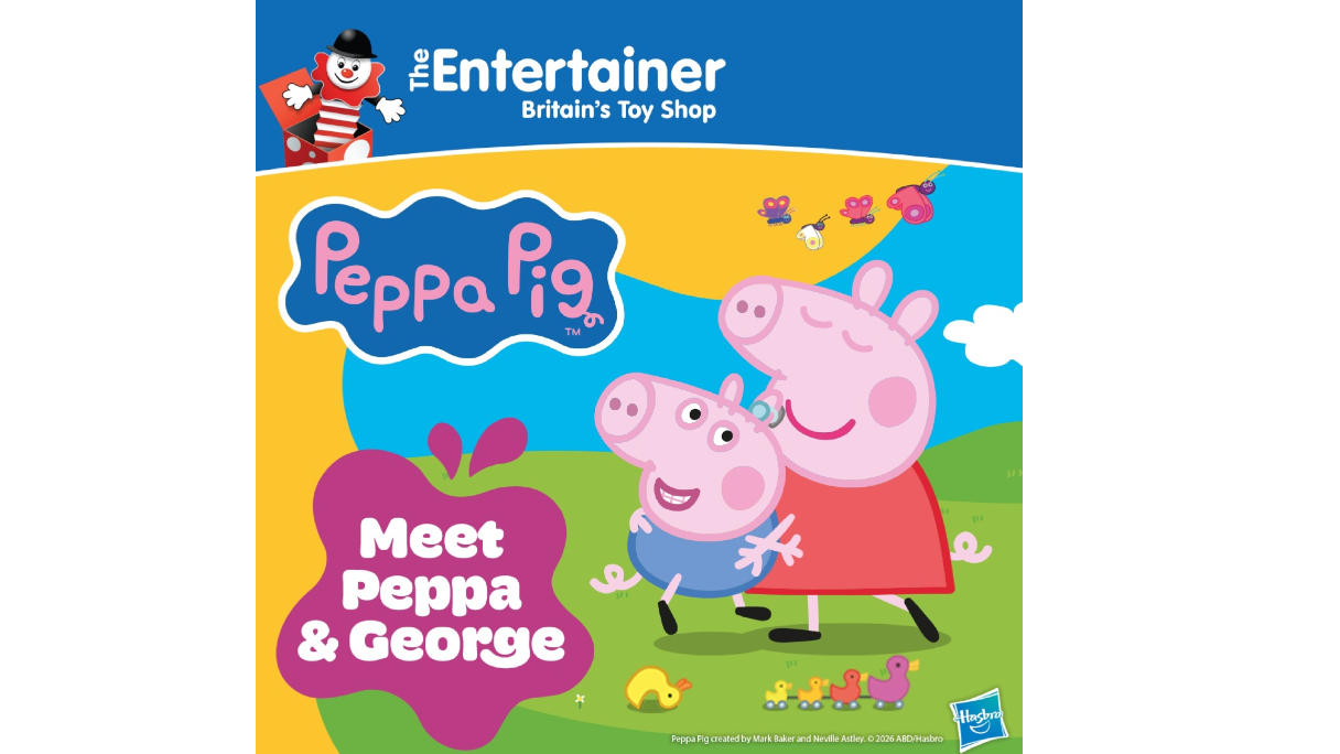 Peppa Pig and George