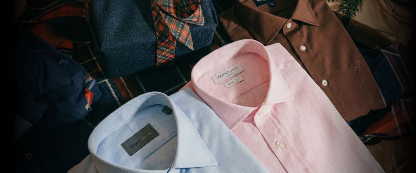 A selection of smart shirts