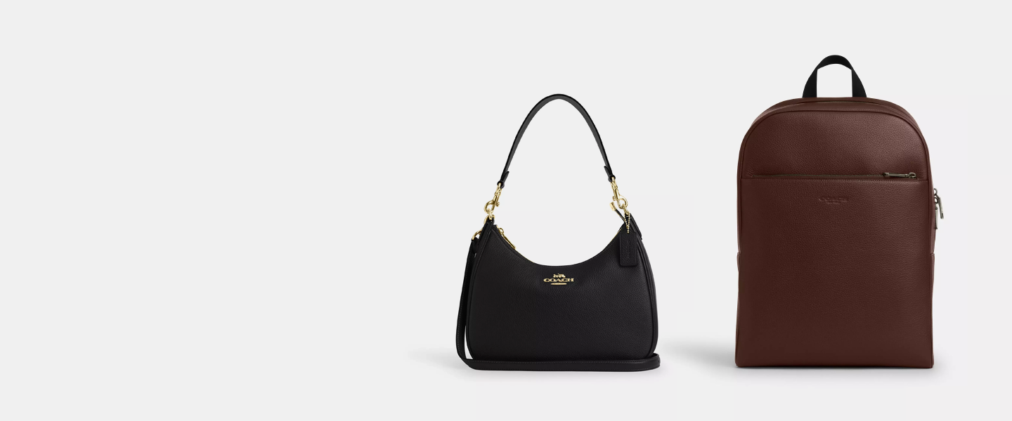 Coach's Teri Hobo Bag and Owen Backpack