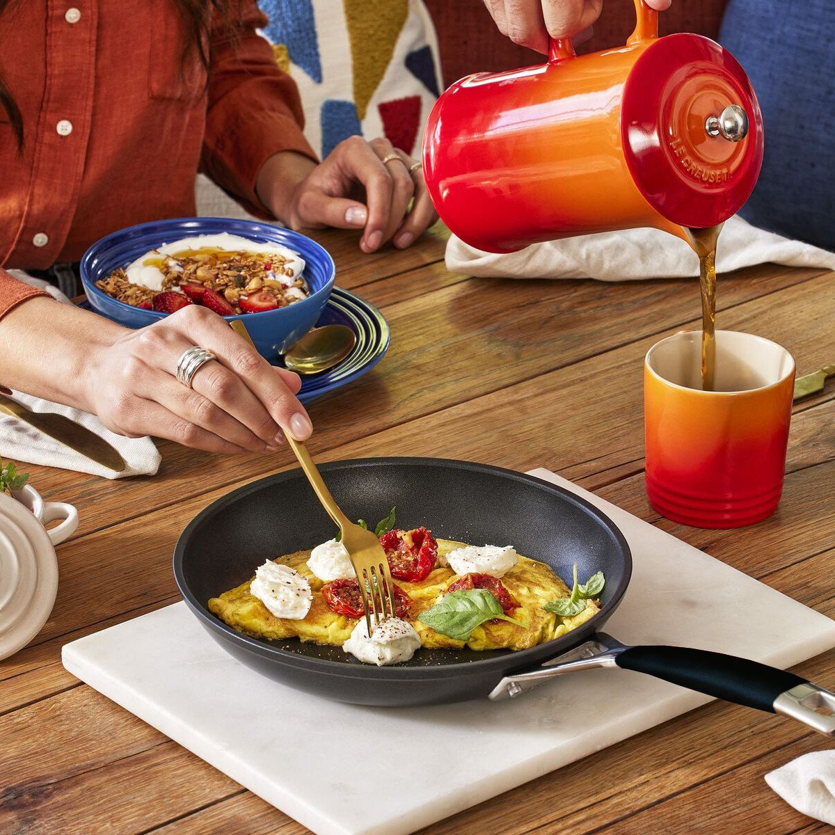 Le Creuset's toughened non-stick frying pan
