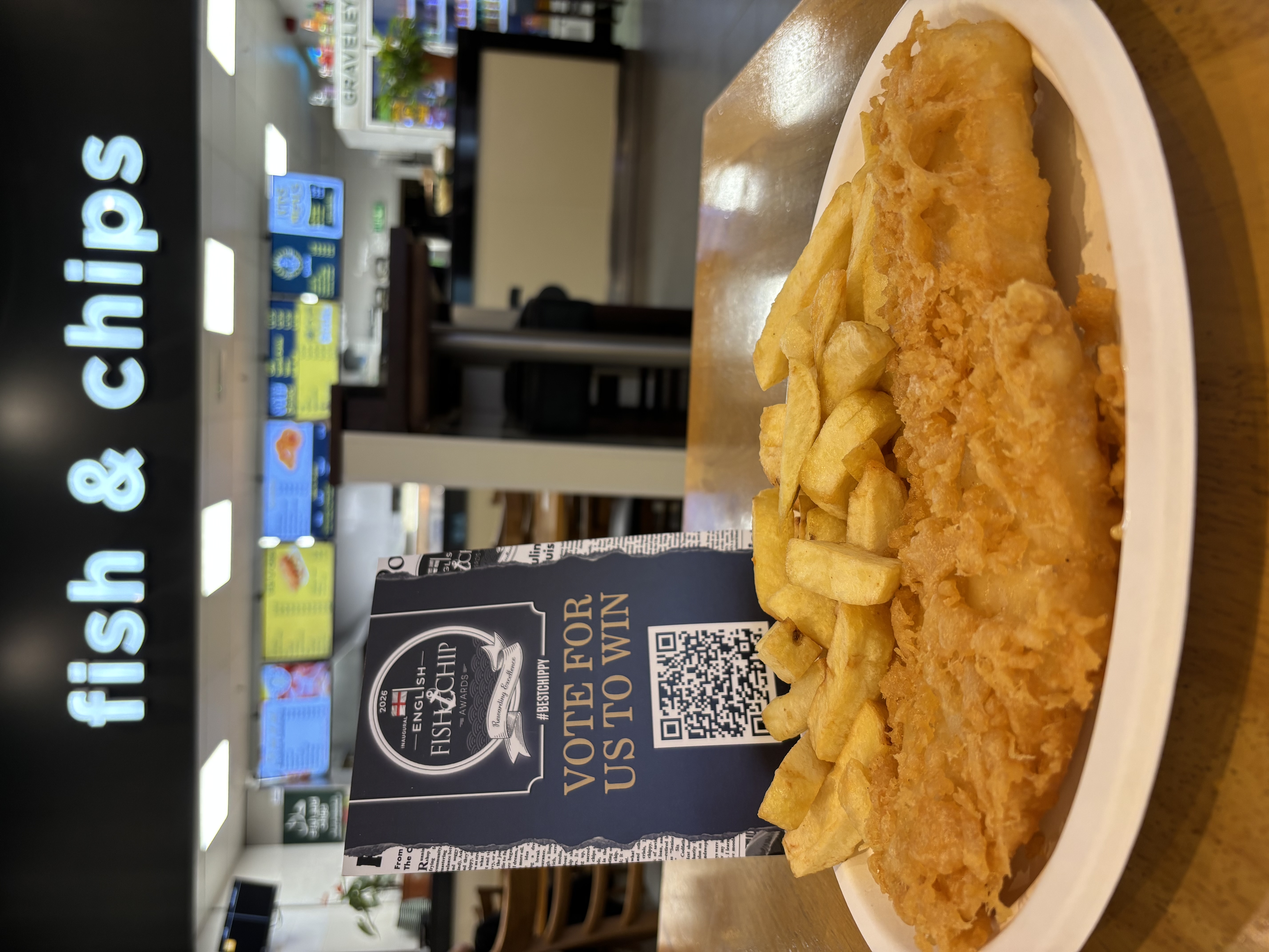 Vote for Graveleys Fish & Chips in the English Fish & Chip Awards 2026
