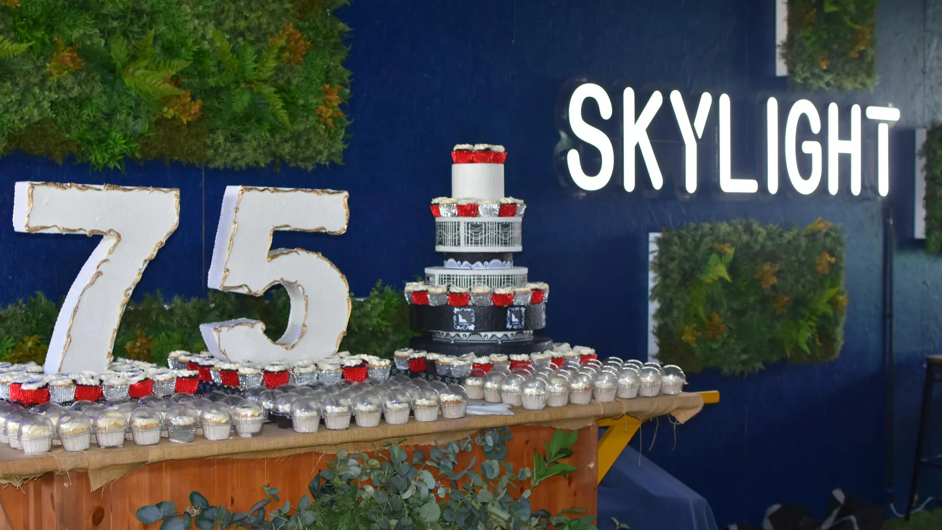 Landsec Live 75 Birthday Cakes