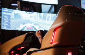 Formula 1 simulator at F1 Arcade