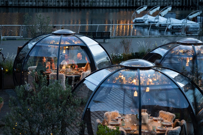 The Sipping Room Igloos