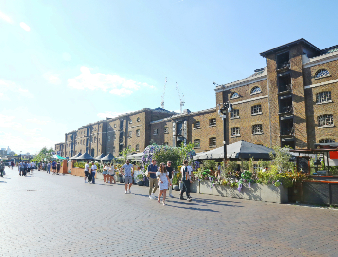 West India Quay exterior view