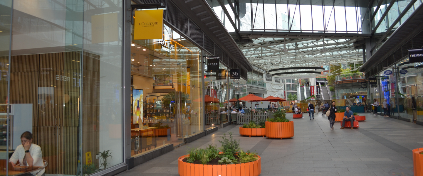 A shopping centre in Victoria