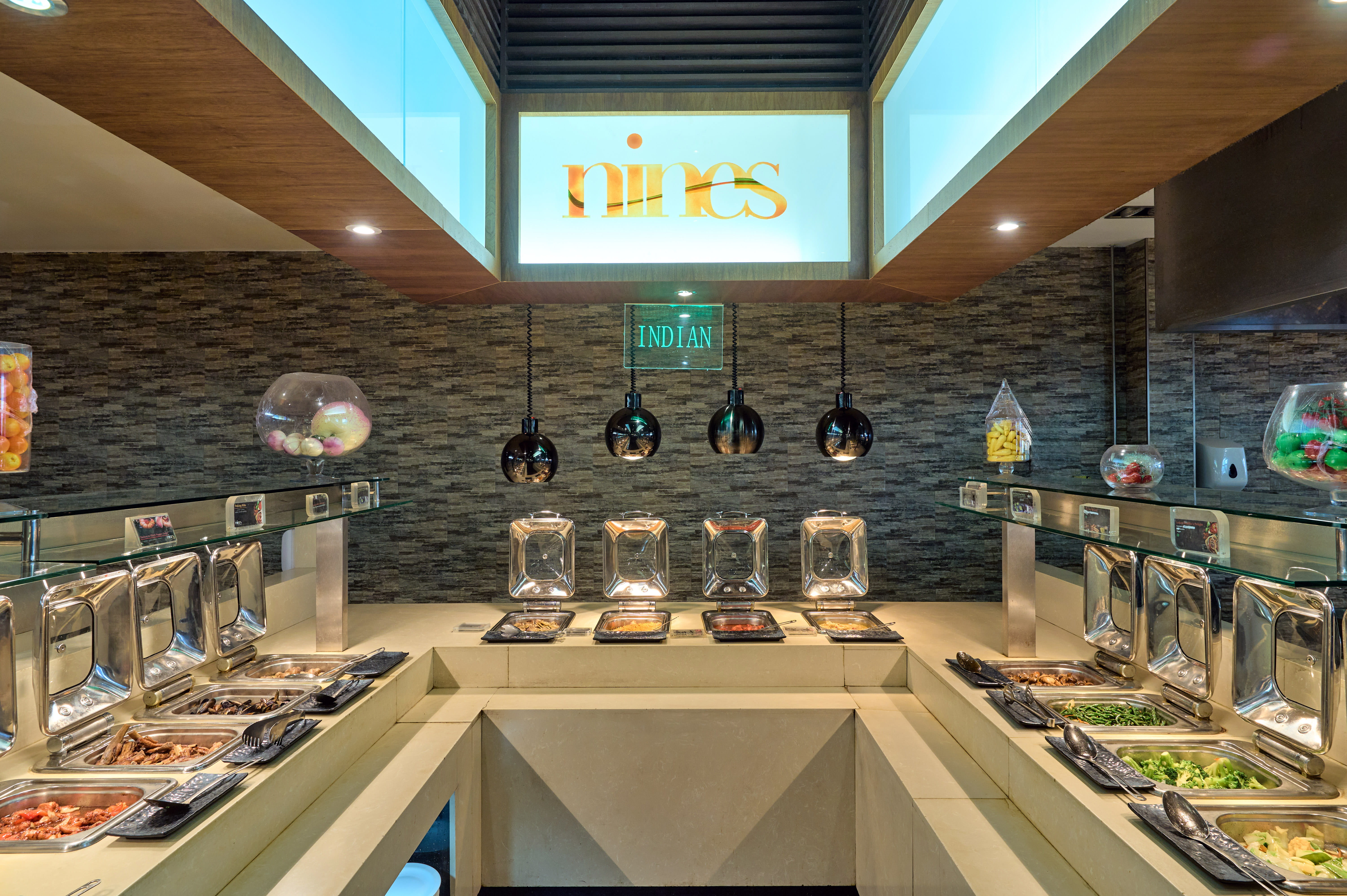 Nines global buffet Food