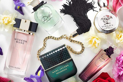 A selection of perfumes