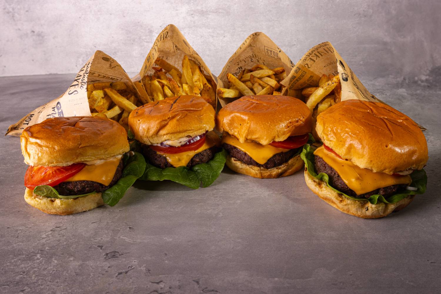 Smoky Boys - Burgers and fries