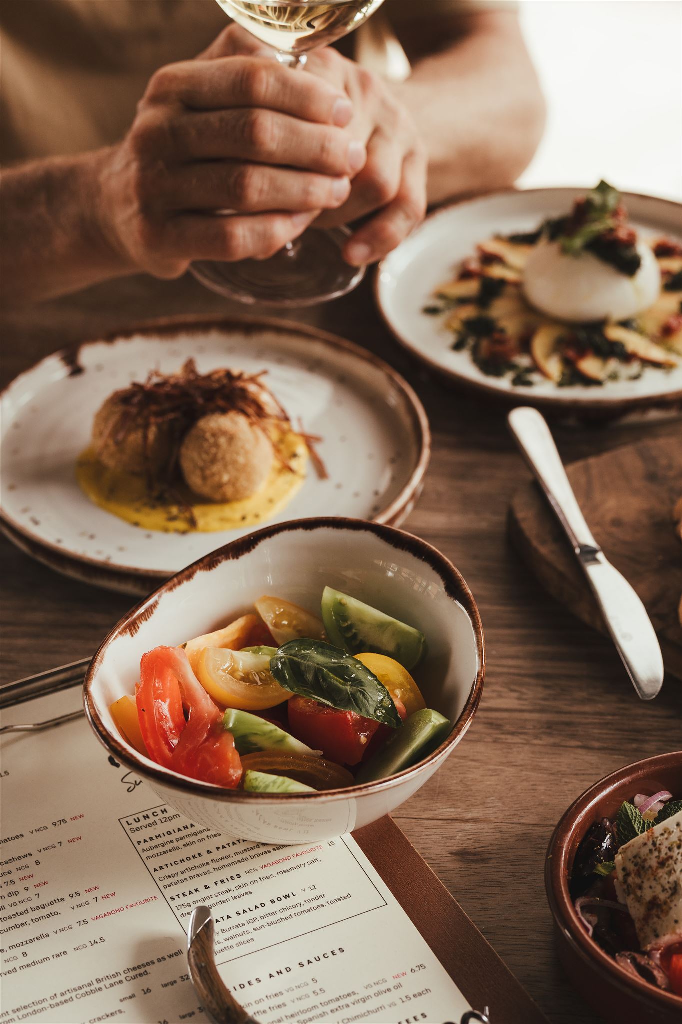 Bowls of peppers from Vagabond
