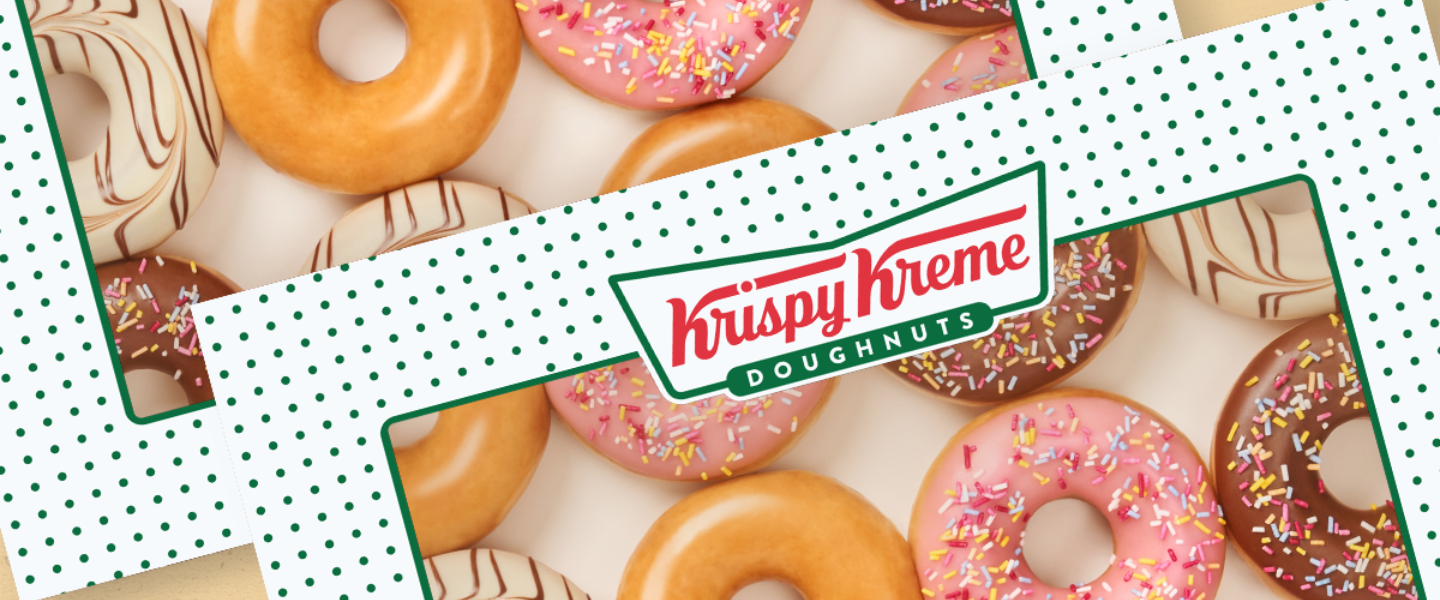 A box of a selection of doughnuts