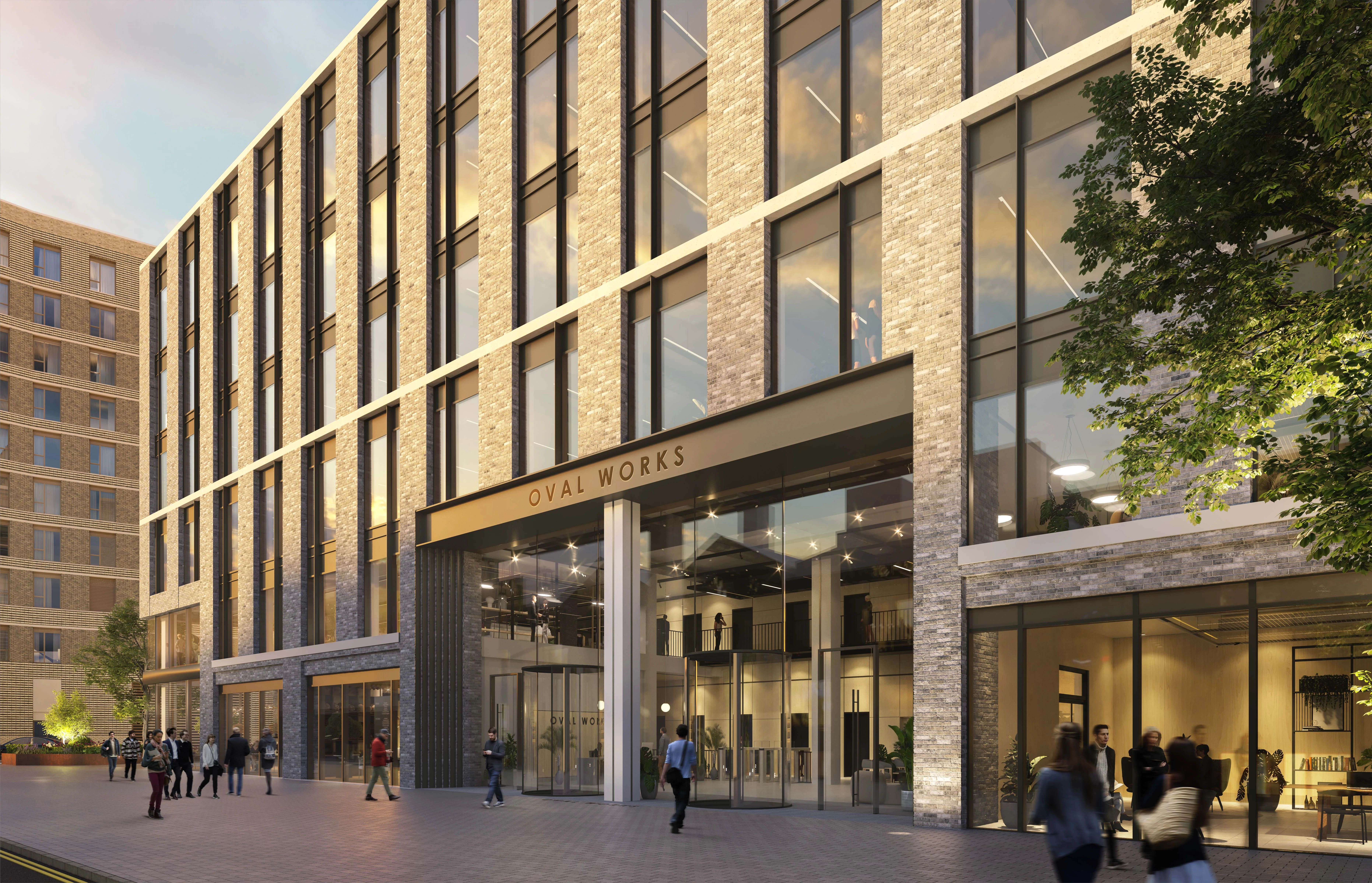 Hero Oval Works Offices Vauxhall London Landsec