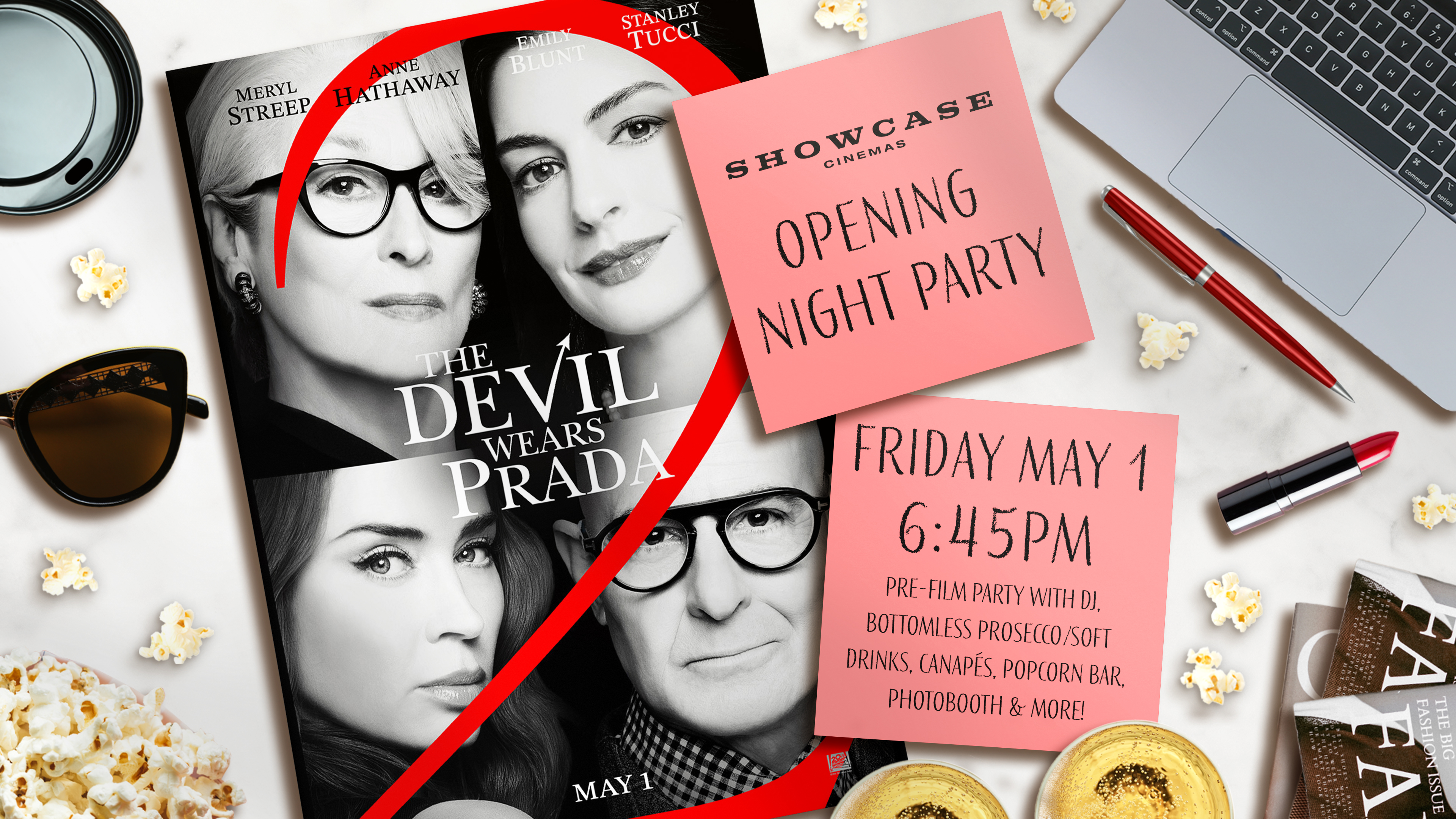 The Devil Wears Prada 2 Party at Bluewater