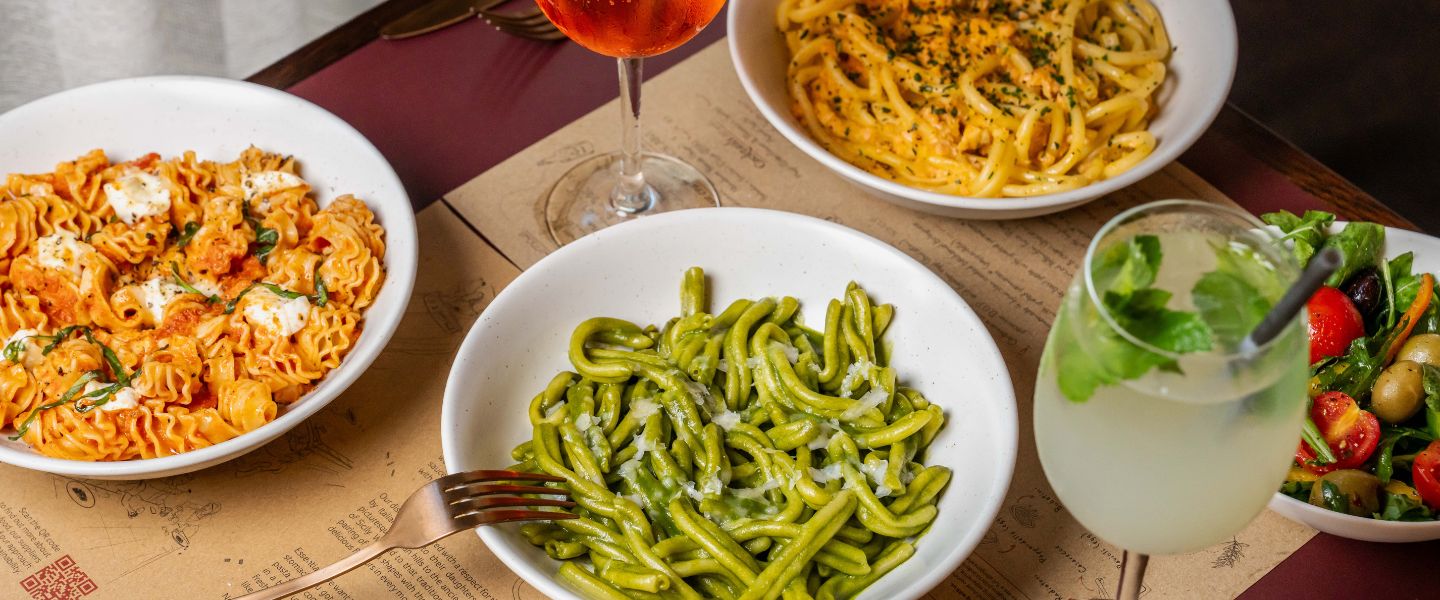 Emilia's pasta dishes