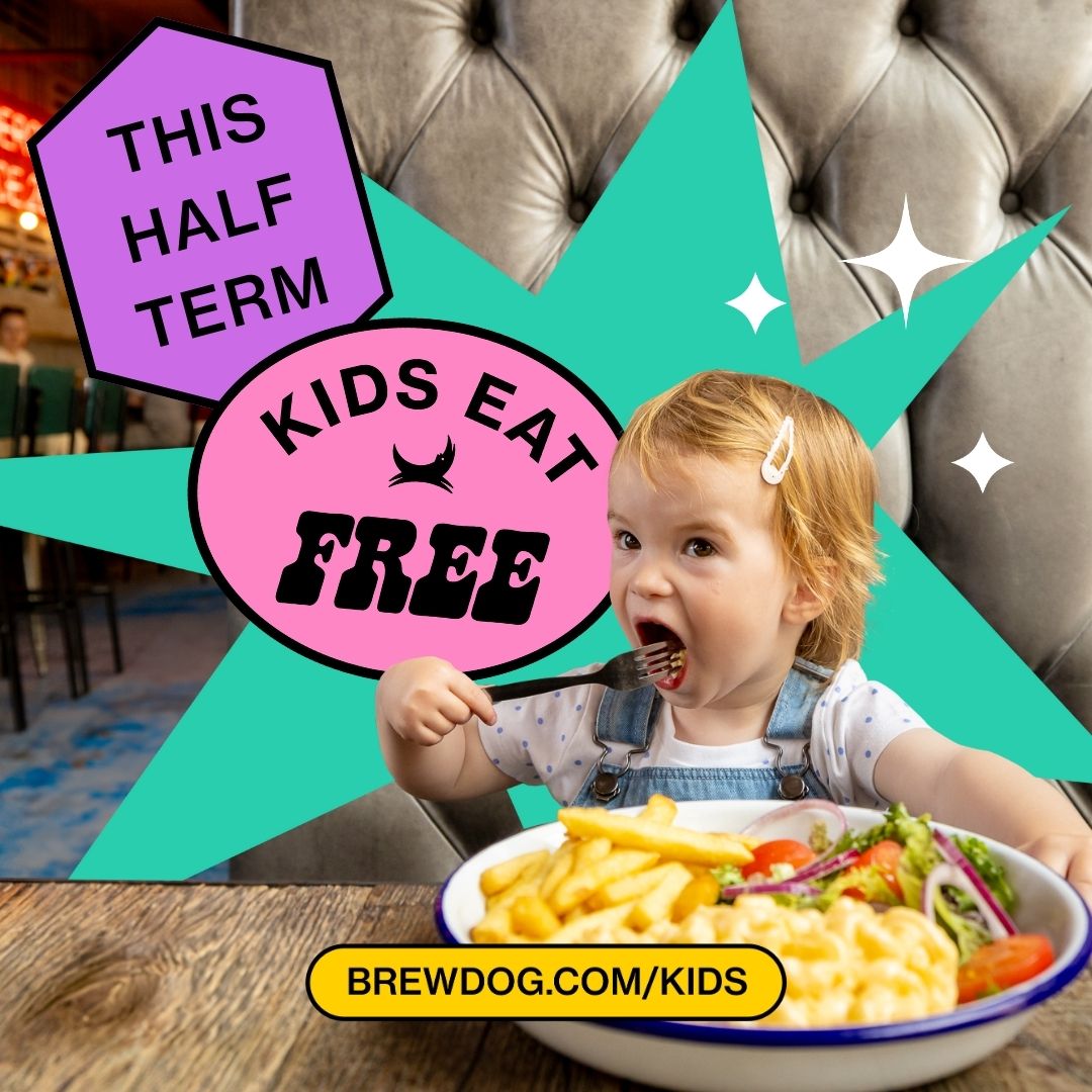 Kids Eat Free This Half Term