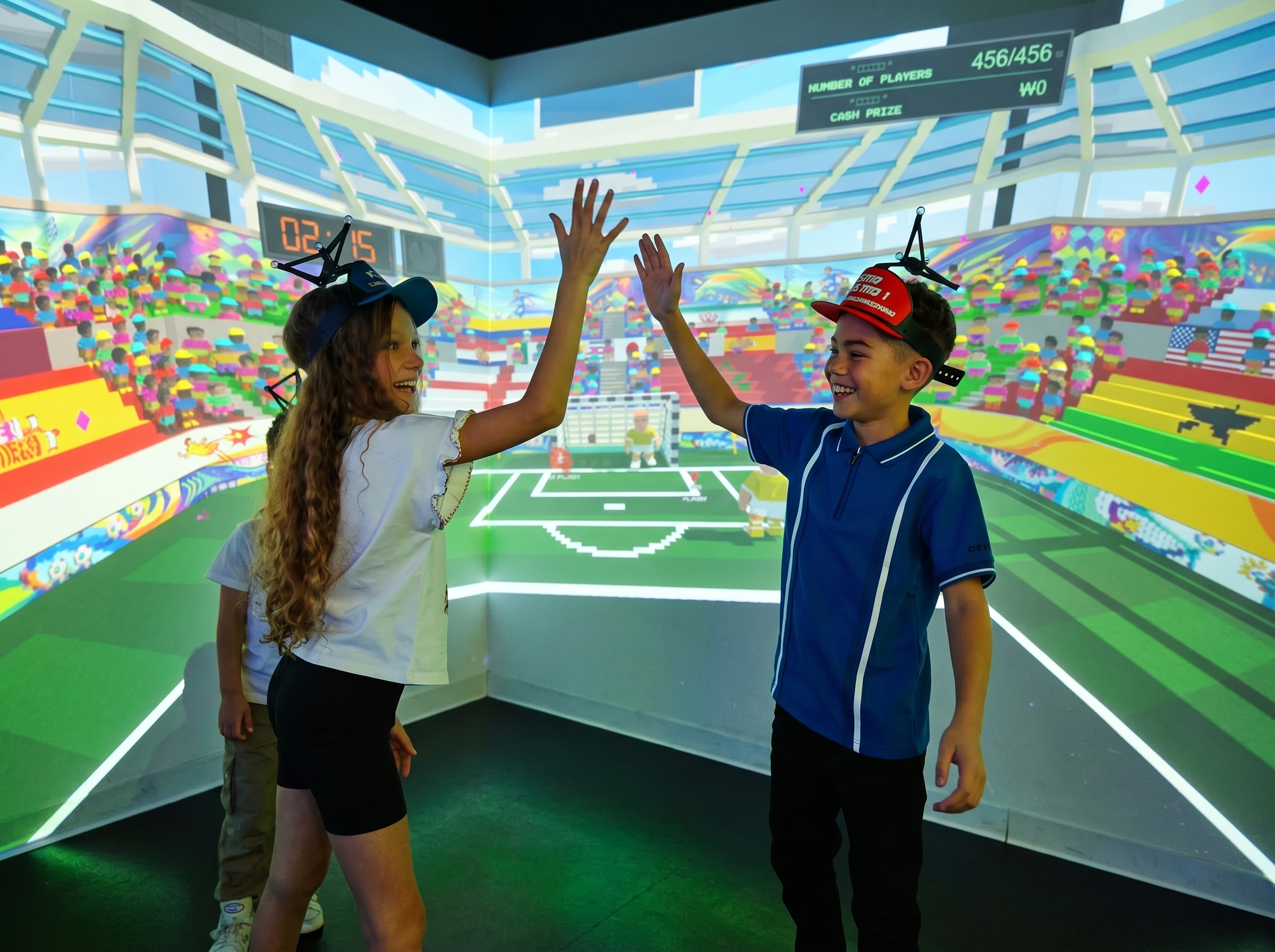 Xscape Arcade Football Arcade at Immersive Gamebox in Gravity MAX | Xscape Yorkshire