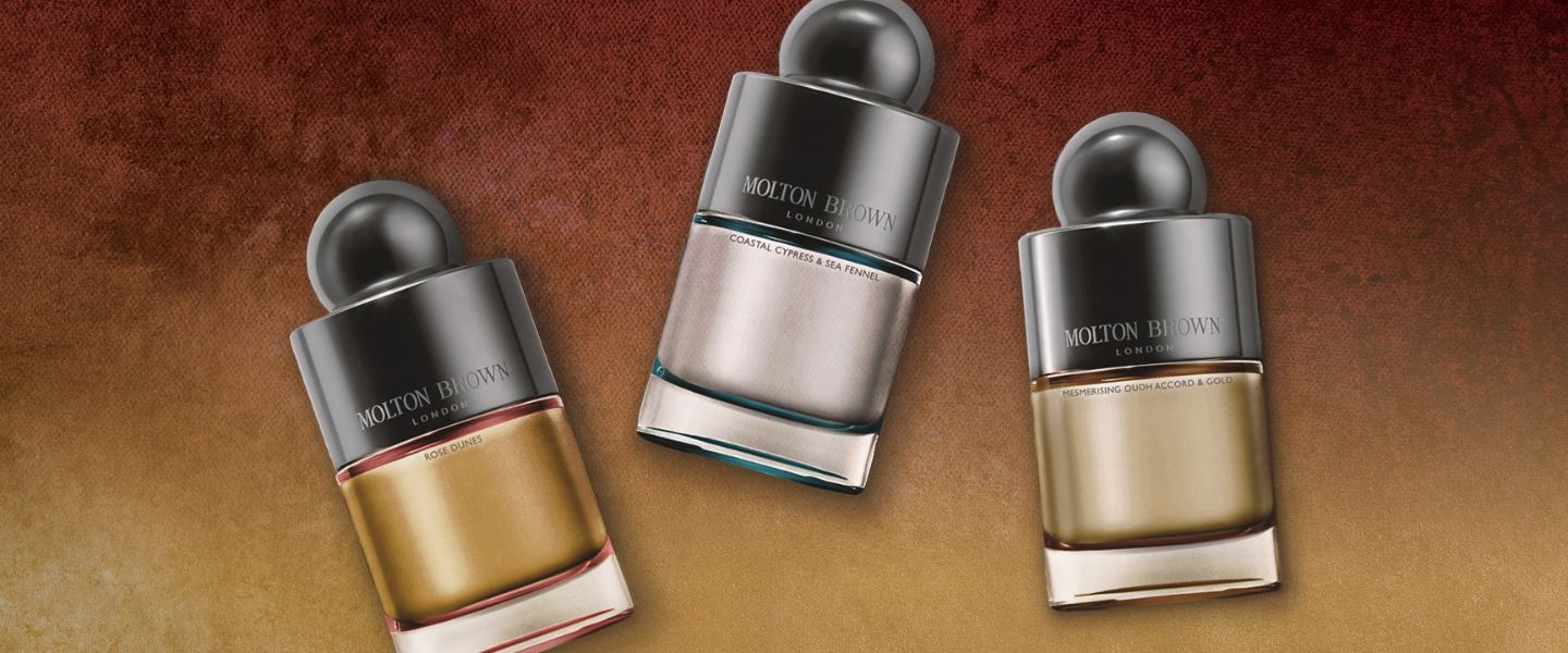 Three Molton Brown eau de toilettes