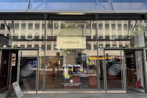 The front of the Runlimited store at One New Change