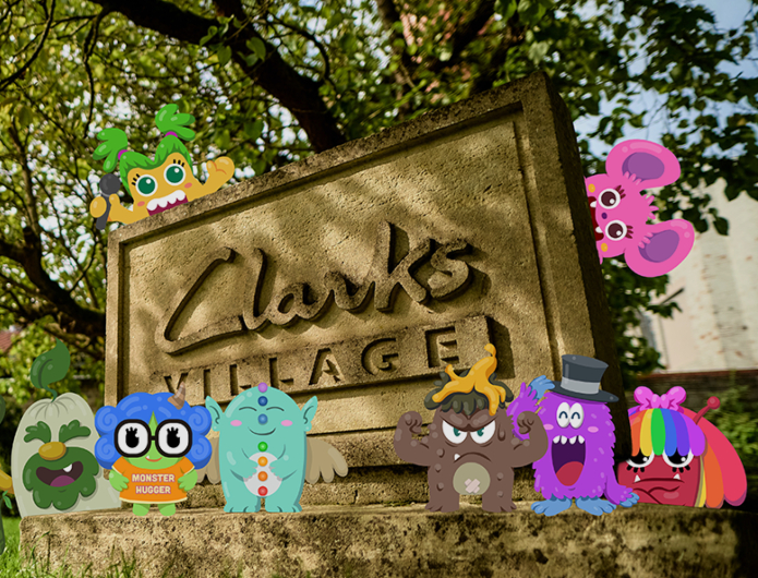 Mindful monsters against sign