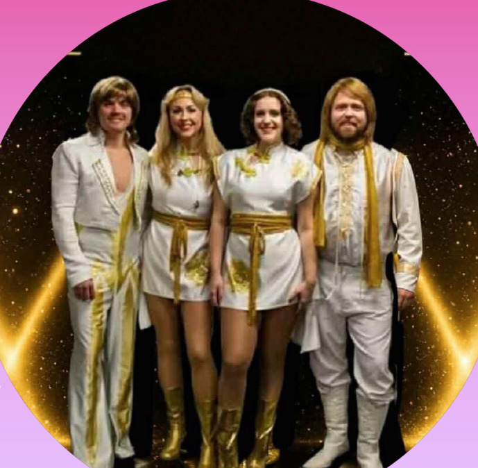 ABBA tribute band evening