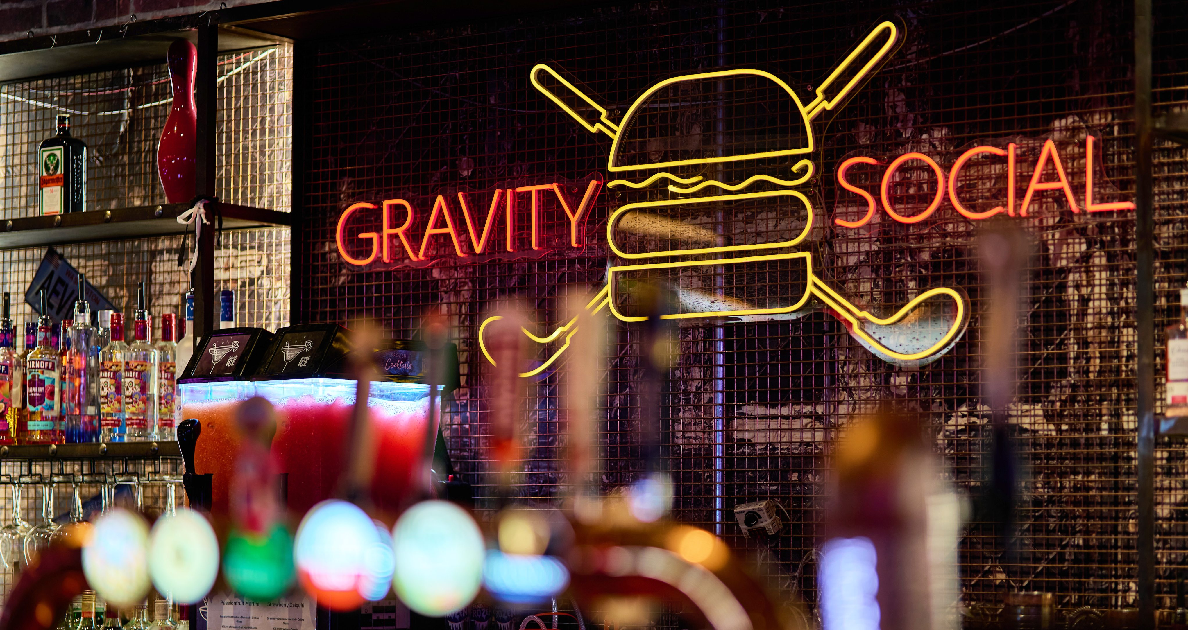 Gravity Social bar in Gravity MAX Southside Wandsworth