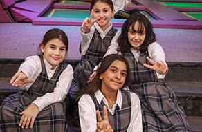 Group of kids in uniform